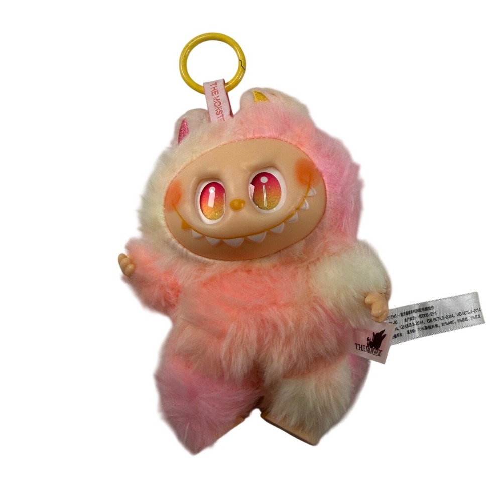 POP MART Labubu The Monsters Big Into Energy Loyalty Plush Pendant Keychain